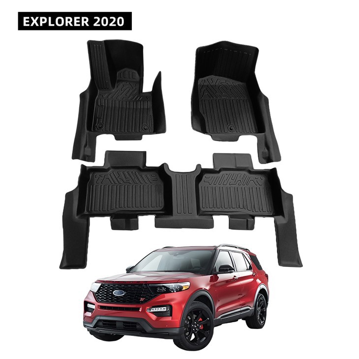 5D TPE Car Mats Heavy Duty Waterproof Non -Slip Kopertura Sħiħa