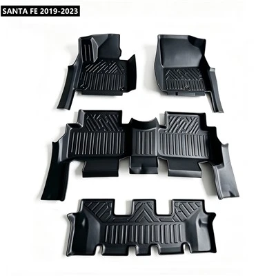 Hot Popular 5D TPE Car Mat Factory Bejgħ bl-ingrossa PERU, Fit SANTA FE 2019-2023